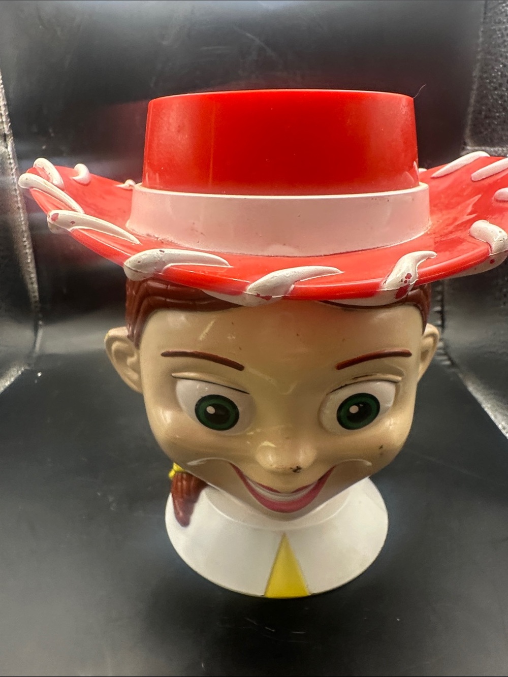 TOY STORY Jessie Cowgirl Flip Up Lid Cup Mug DISNEY PIXAR